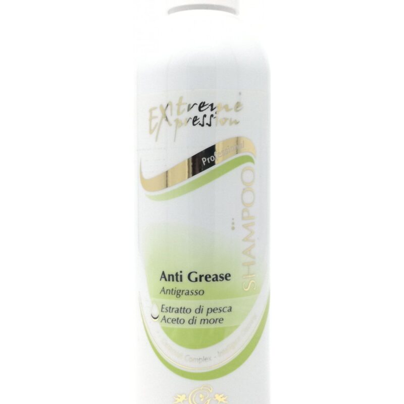 Shampoo Professionale Anti Grasso Extreme Expression Anti Grease 250ml Made In Italy