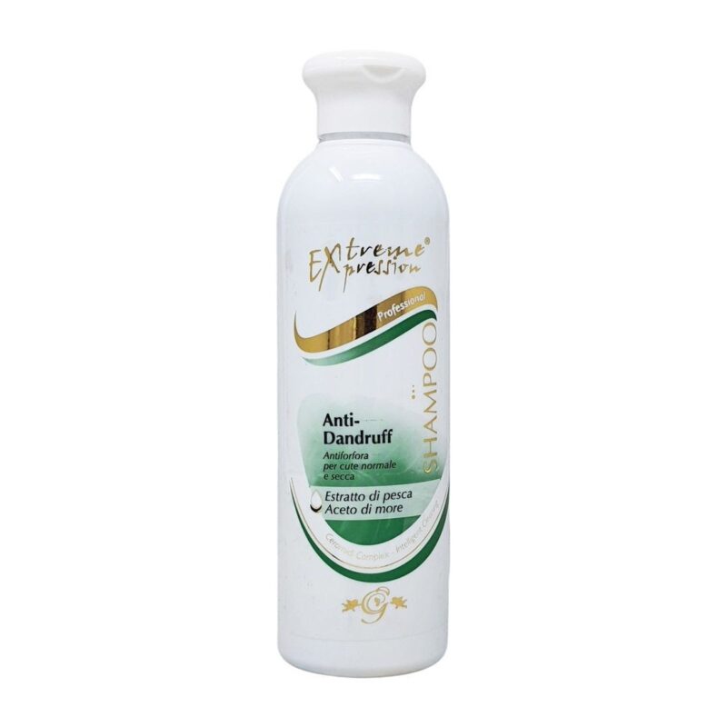 Shampoo Professionale Antiforfora per Cute Normale o Secca Extreme Expression Anti-Dandruff 250ml Made In Italy
