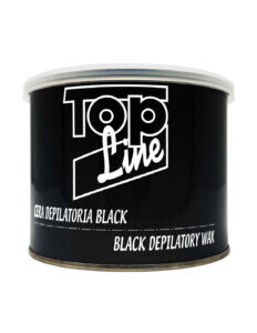 Cera Depilatoria Brasiliana Professionale Top Line Black 400Ml Made in Italy