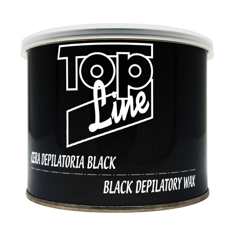 Cera Depilatoria Brasiliana Professionale Top Line Black 400Ml Made in Italy