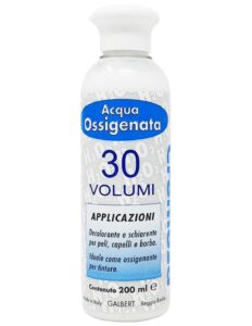 Acqua Ossigenata Cremosa 30 Volumi per Tinta 200ml