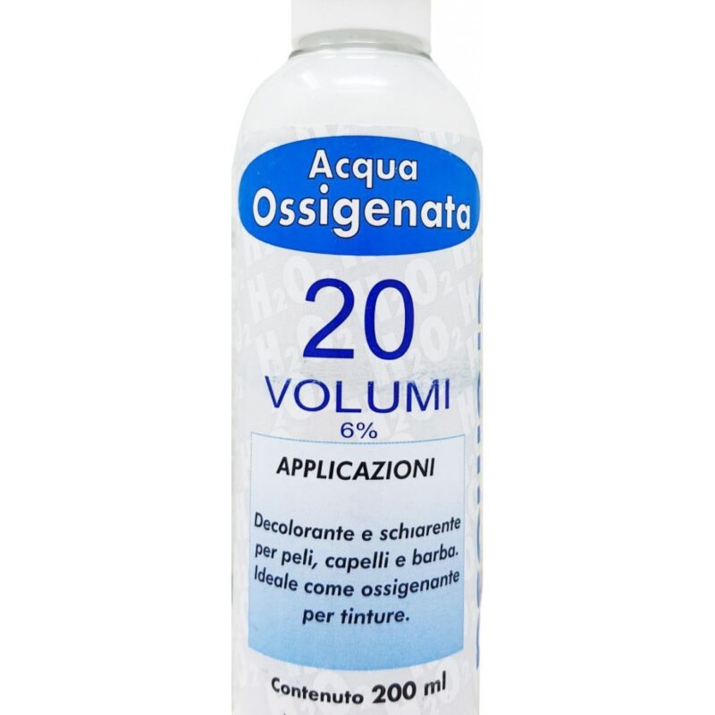 Acqua Ossigenata Cremosa 20 Volumi per Tinta 200ml