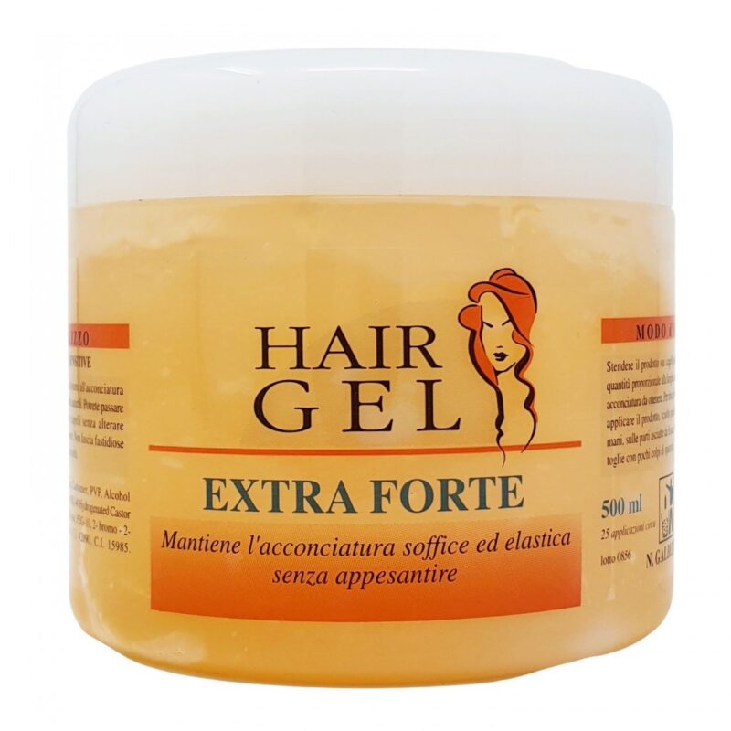 Gel Uomo Professionale 500ml Extra Forte Arancione